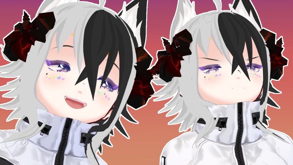 FREE] VROID Devil Horns Circlet Hair Preset - yatsu - BOOTH