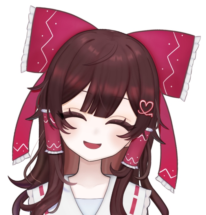 【ココロメ式】博麗霊夢Live2Dモデル