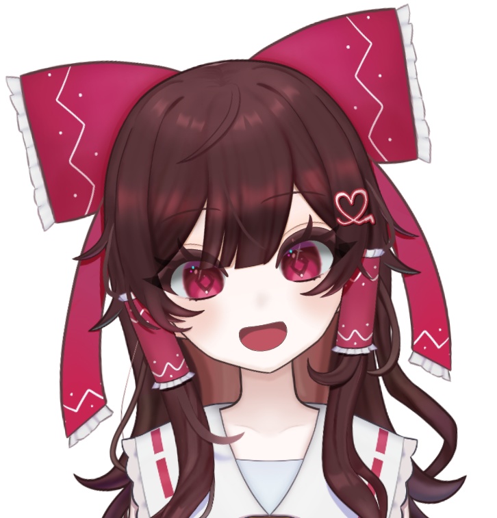 【ココロメ式】博麗霊夢Live2Dモデル