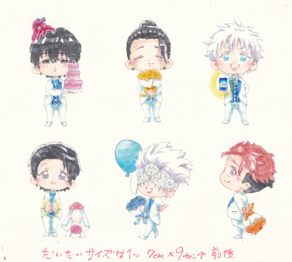 【原画/シール】君のことが大大大大大好きな6人の男子