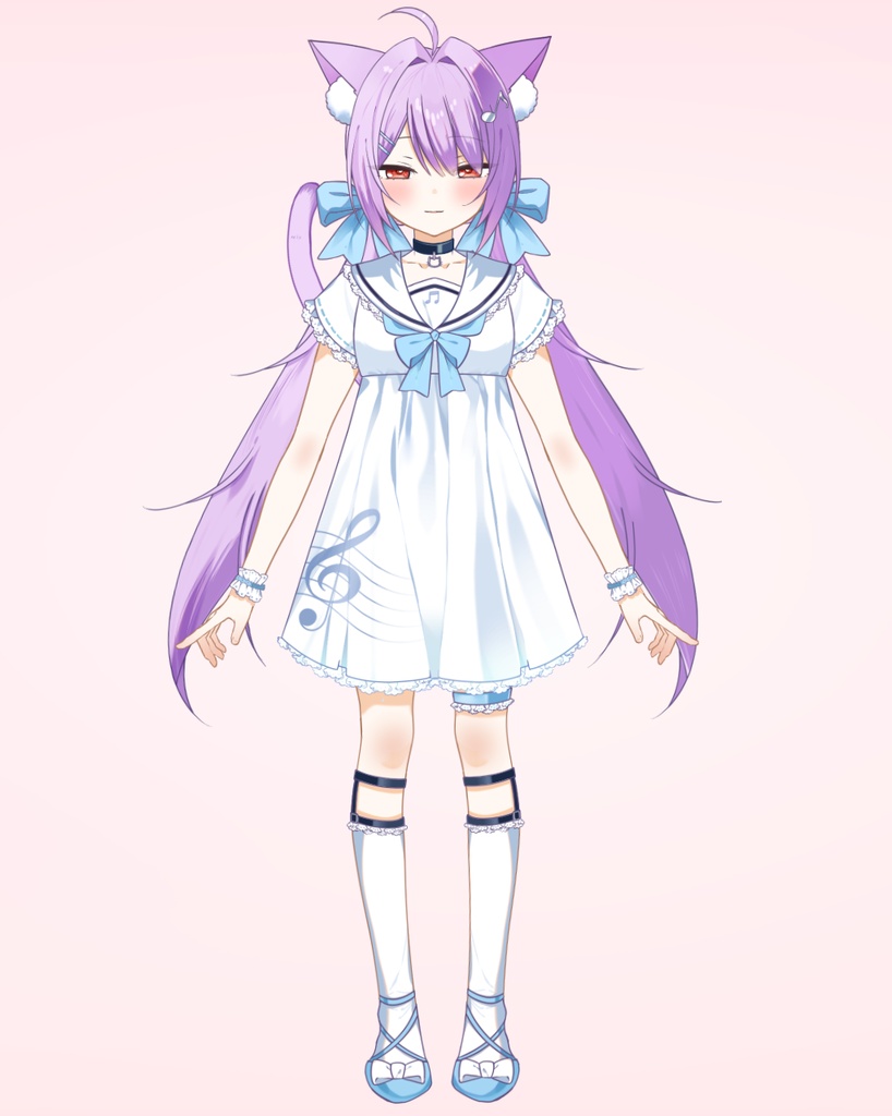【限定1点】猫耳の可愛い女の子【VTS対応】