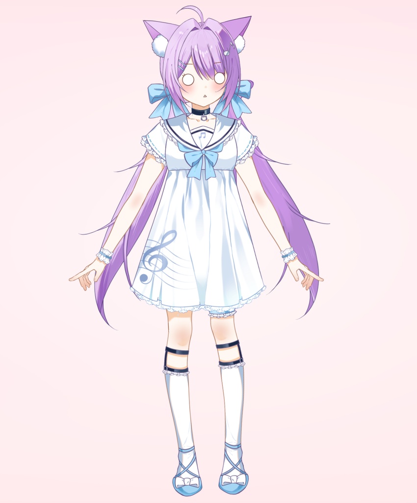 【限定1点】猫耳の可愛い女の子【VTS対応】