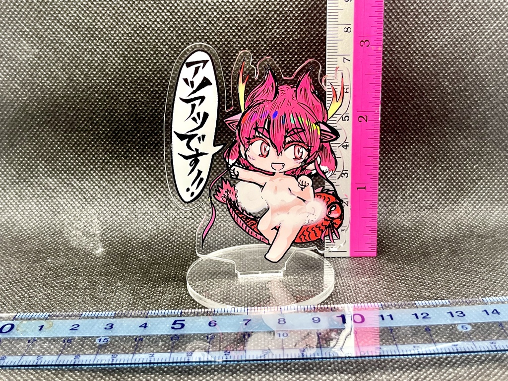 アツアツです!全裸赤龍さんアクリルスタンド(健全)