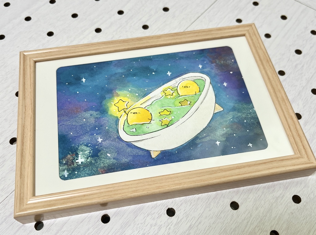【額装原画】星の入浴剤