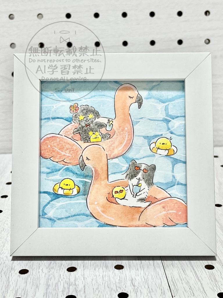 【原画】プールタイム