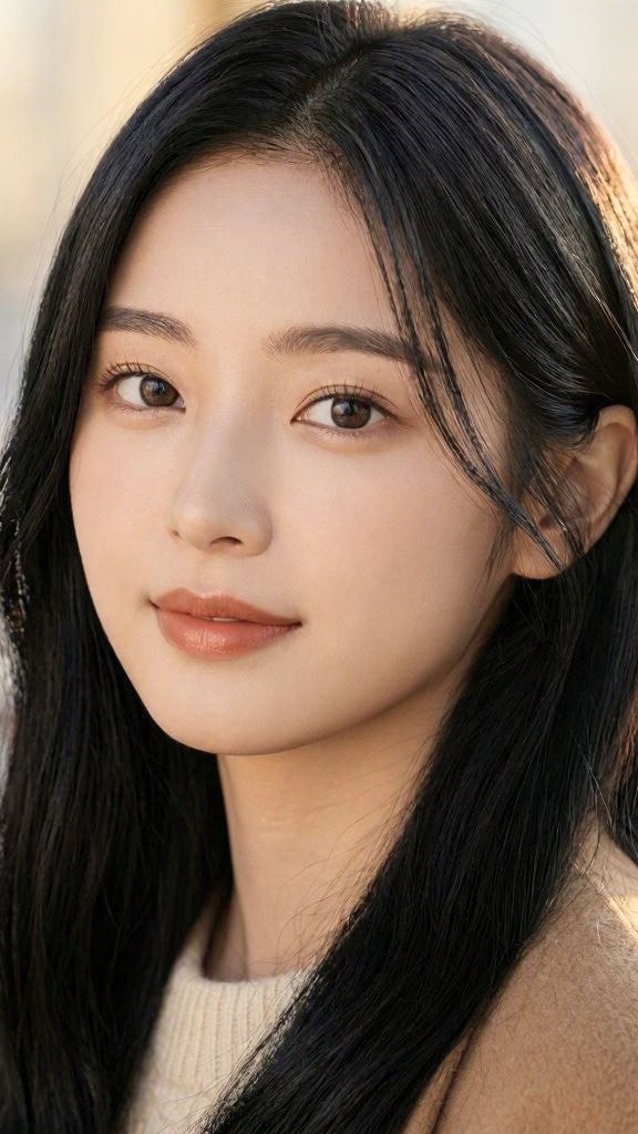 大人っぽい黒髪美女 壁紙セット（スマホ対応10枚）