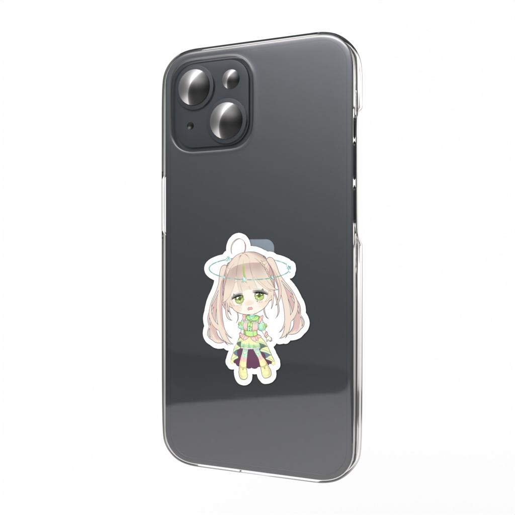 2周年記念スマホステッカー