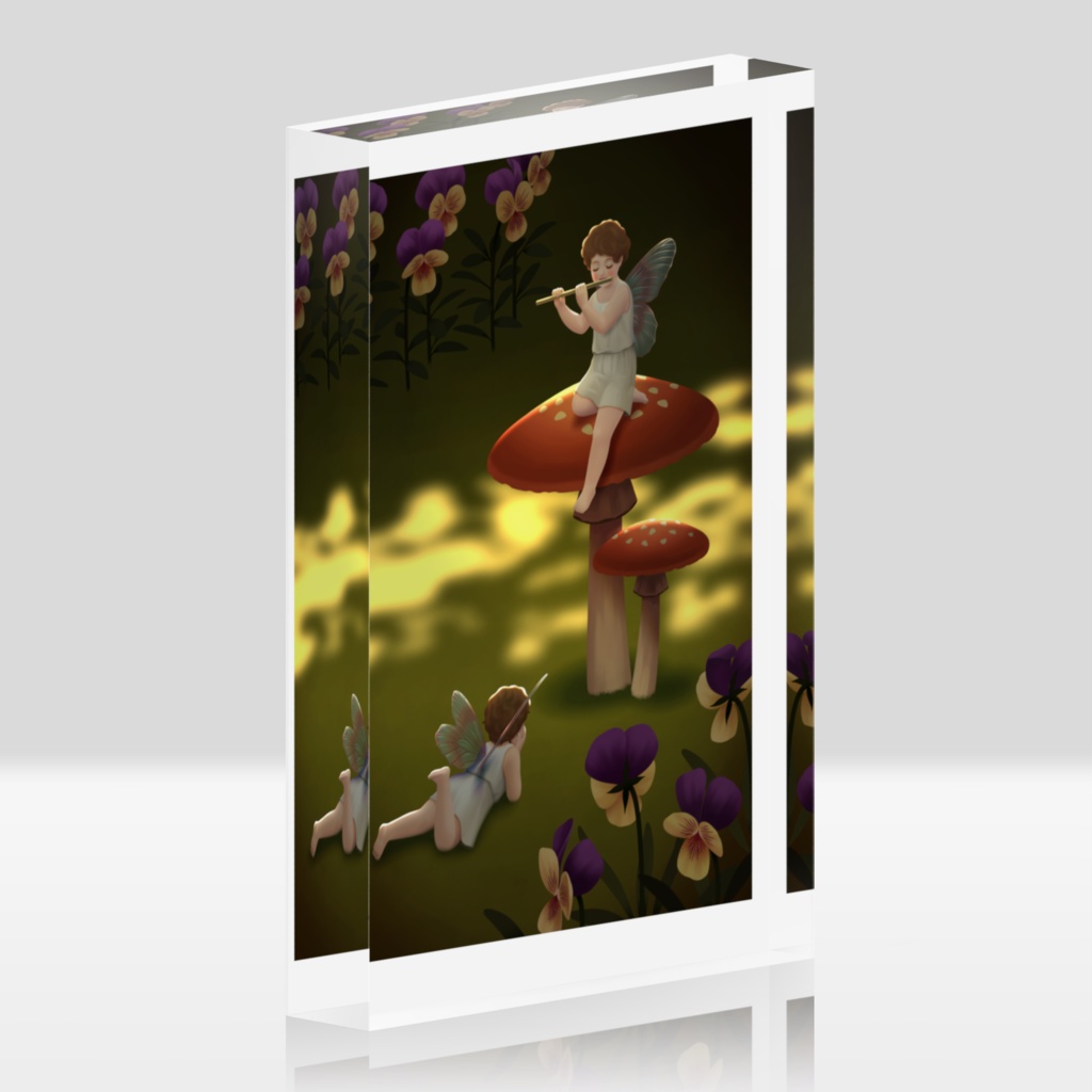 アクリルブロック 100x148mm