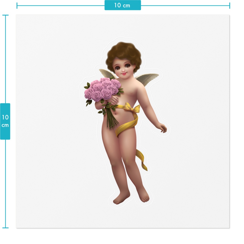 ステッカー 100x100mm