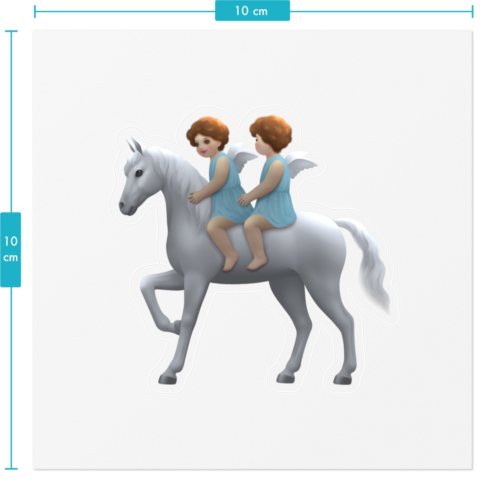 ステッカー 100x100mm