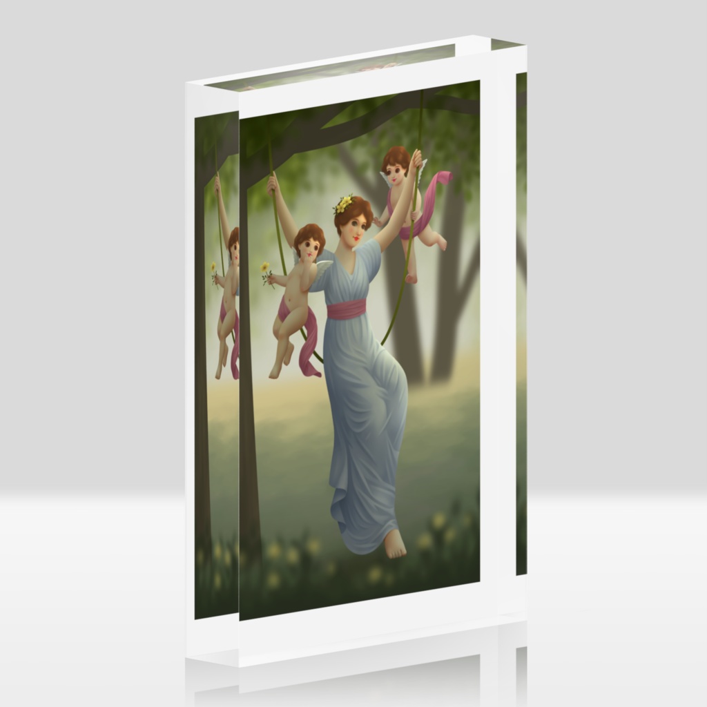 アクリルブロック 100x148mm