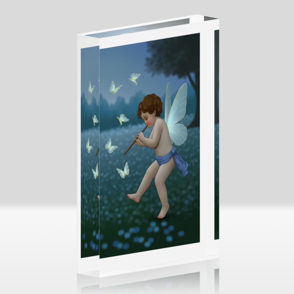 アクリルブロック 100x148mm