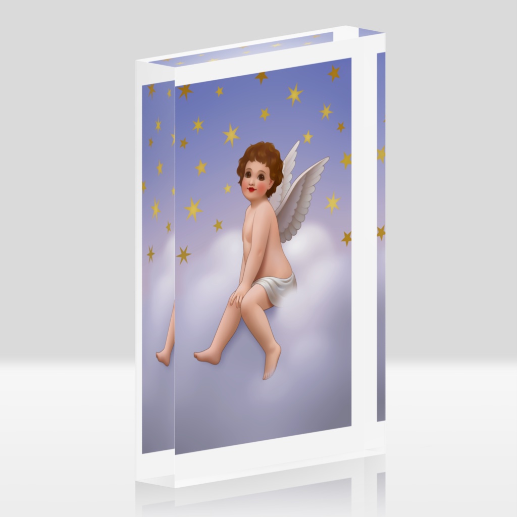 アクリルブロック 100x148mm