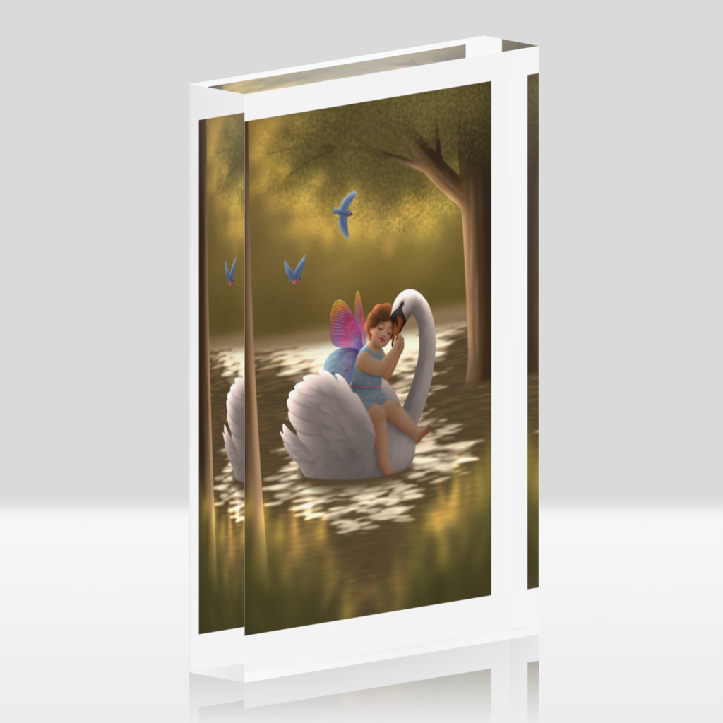 アクリルブロック 100x148mm