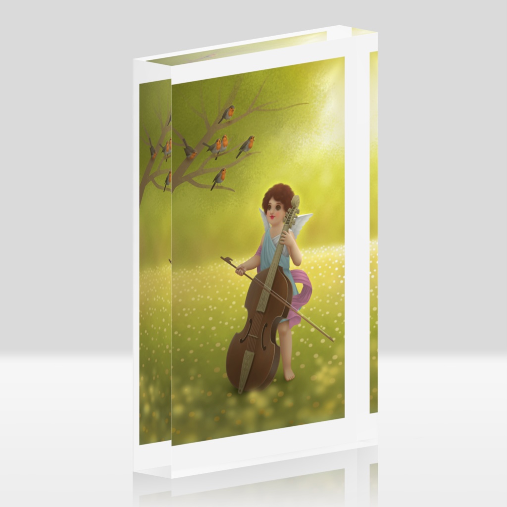 アクリルブロック 100x148mm