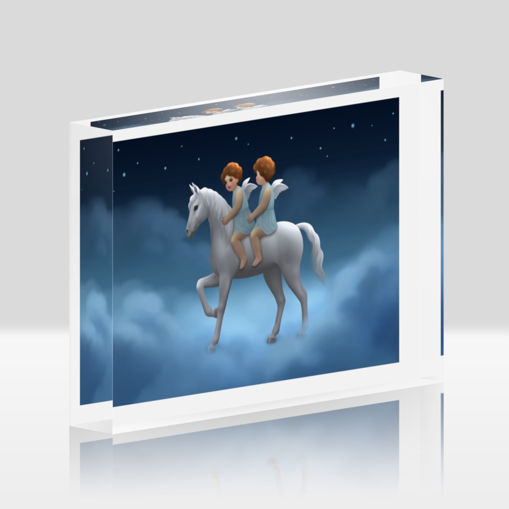 アクリルブロック 100x148mm