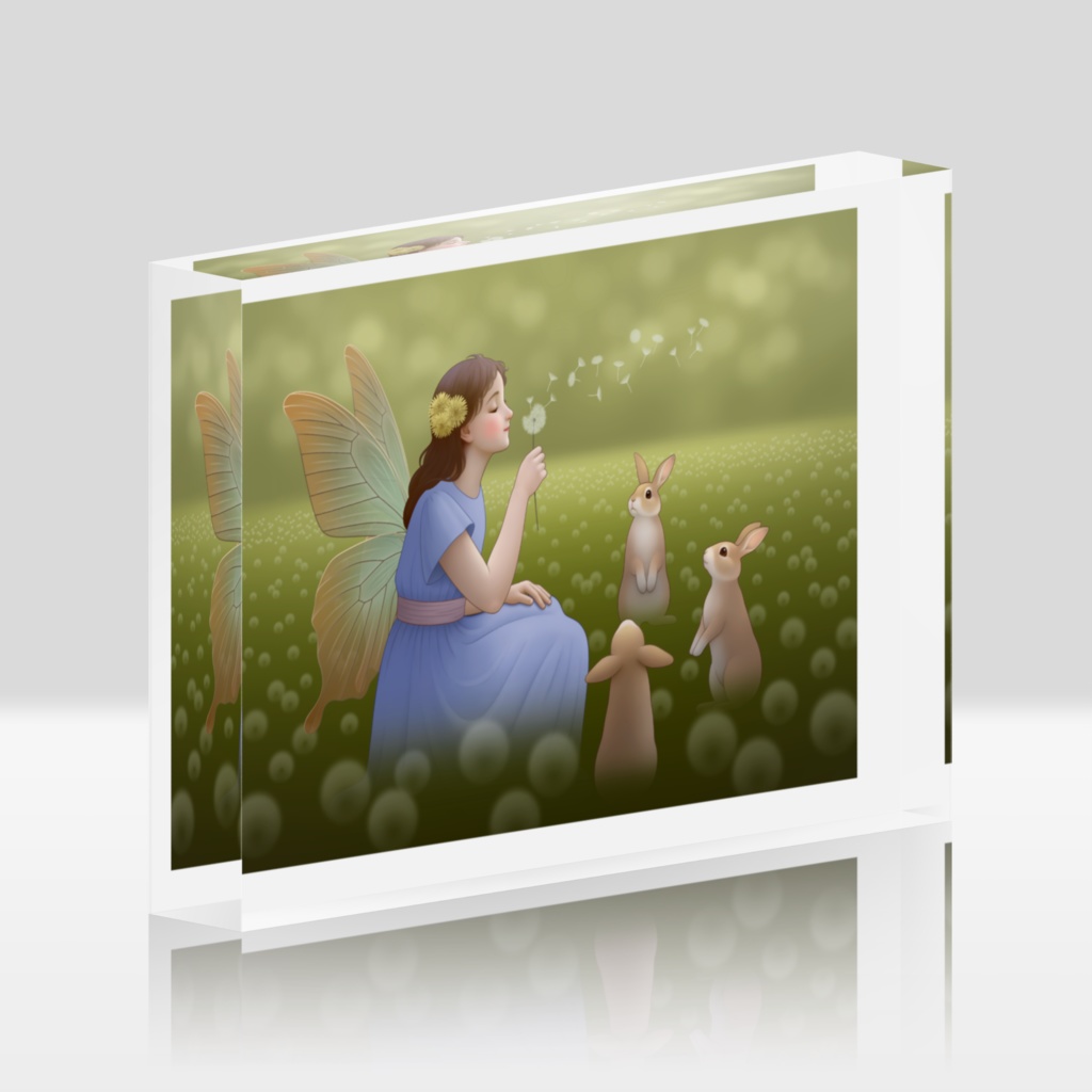 アクリルブロック 100x148mm