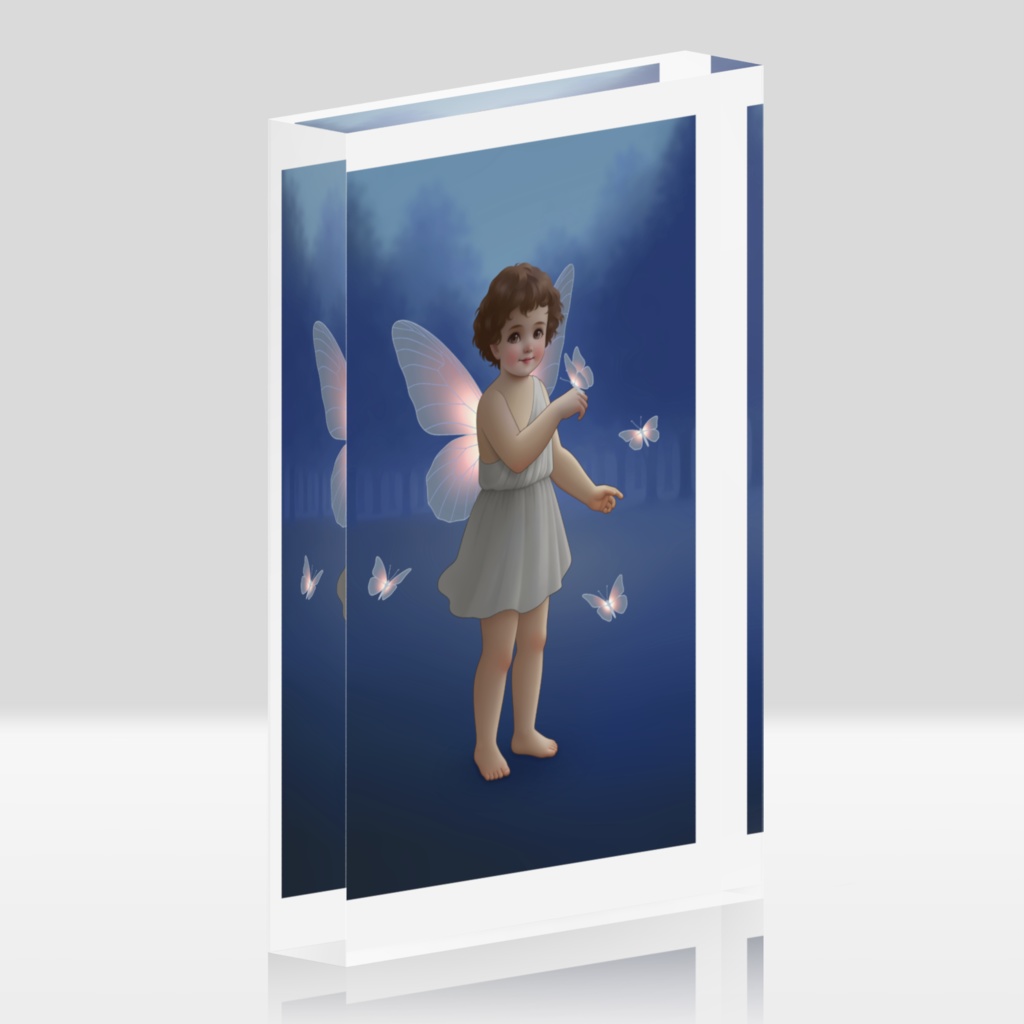 アクリルブロック 100x148mm