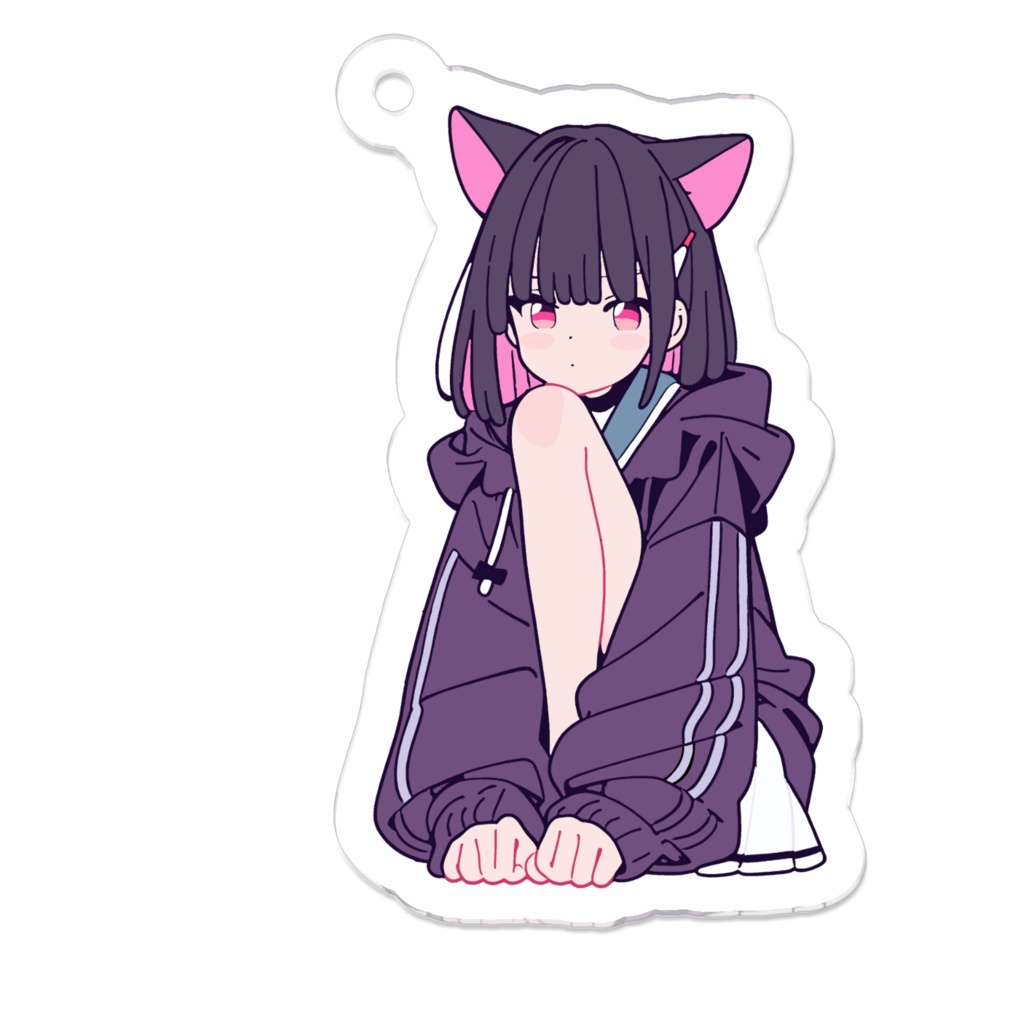 ブルアカ カズサ アクリルキーホルダー