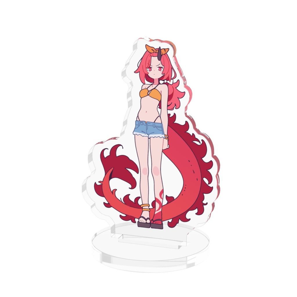 ブルアカ 水着レンゲ アクリルフィギュア