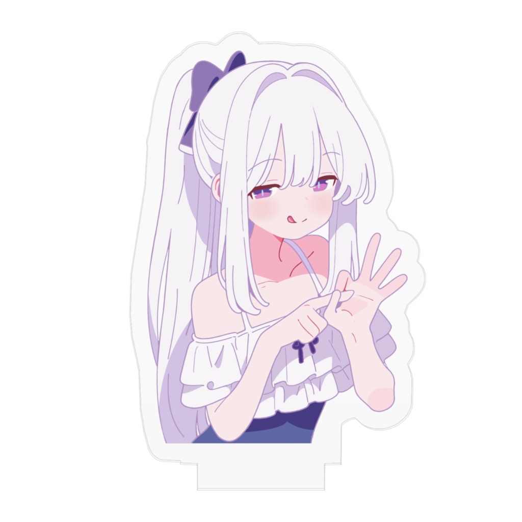 ブルアカ ミヤコ お誘いアクリルフィギュア