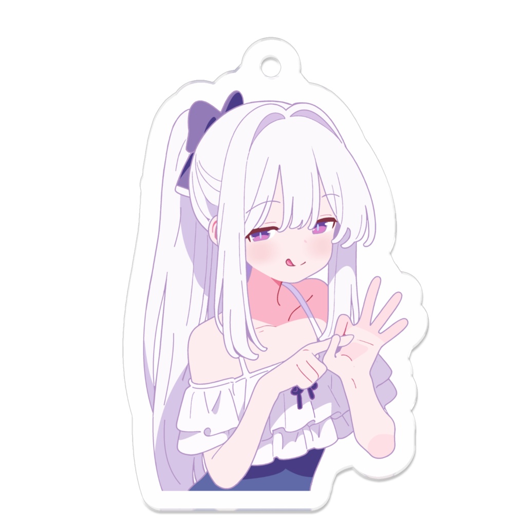 ブルアカ ミヤコ お誘いアクキー