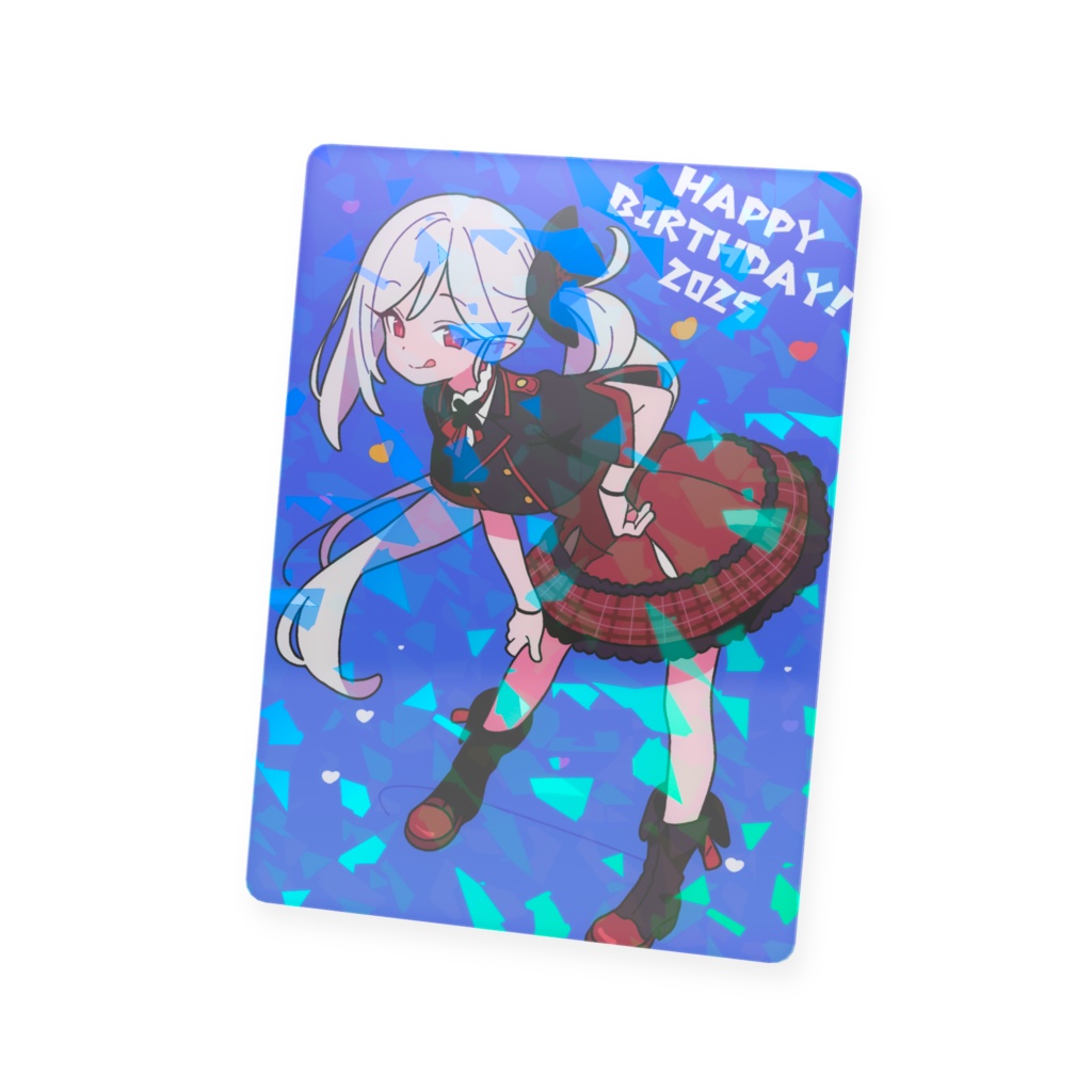 ブルアカ ムツキ 誕生日カード