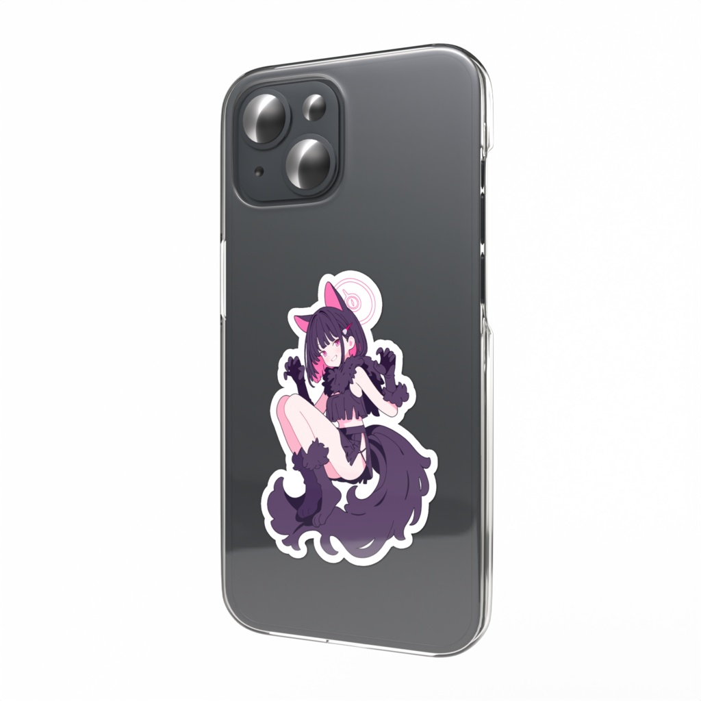 ブルアカ ハロウィンカズサ スマホステッカー
