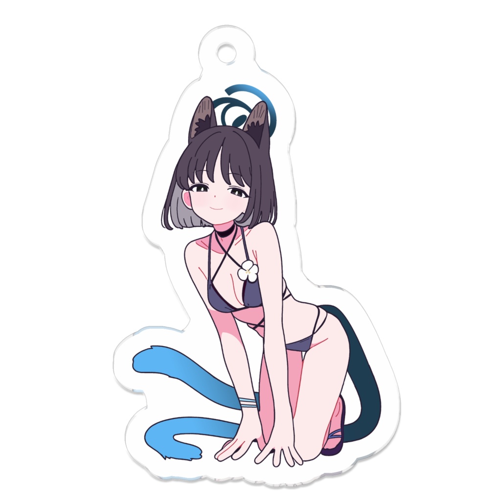 ブルアカ 水着キキョウ アクキー