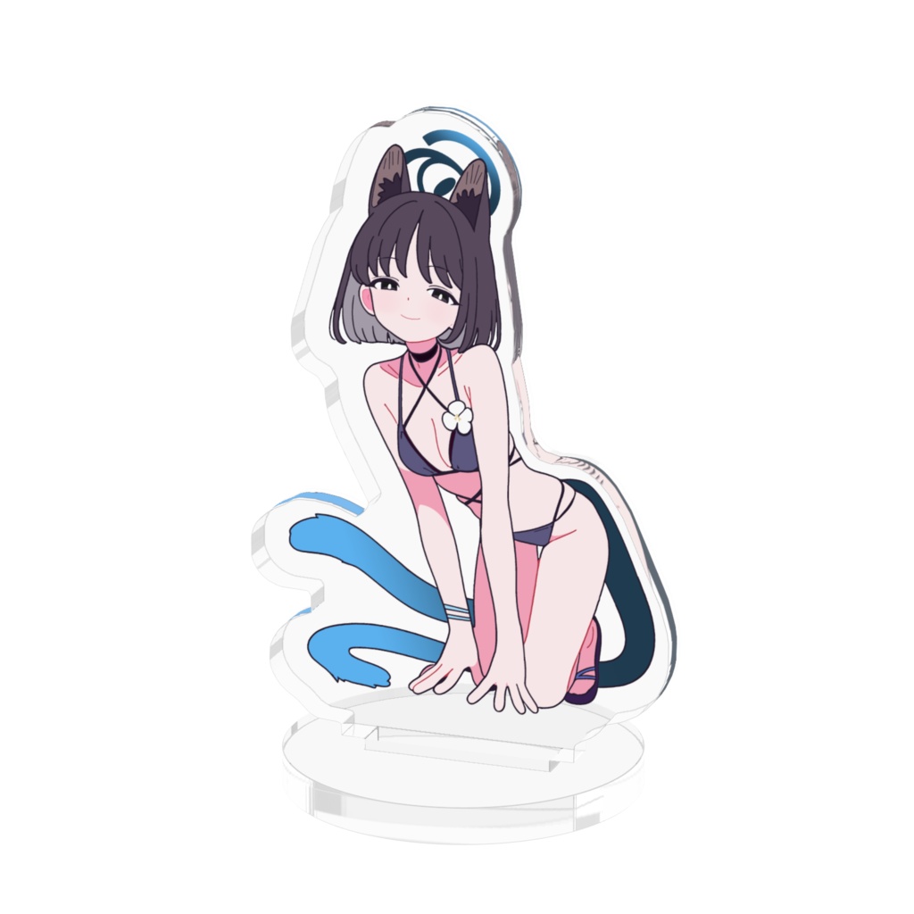 ブルアカ 水着キキョウ アクリルフィギュア