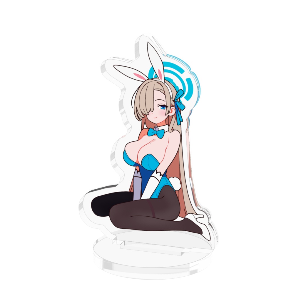 ブルアカ バニーアスナ アクリルフィギュア