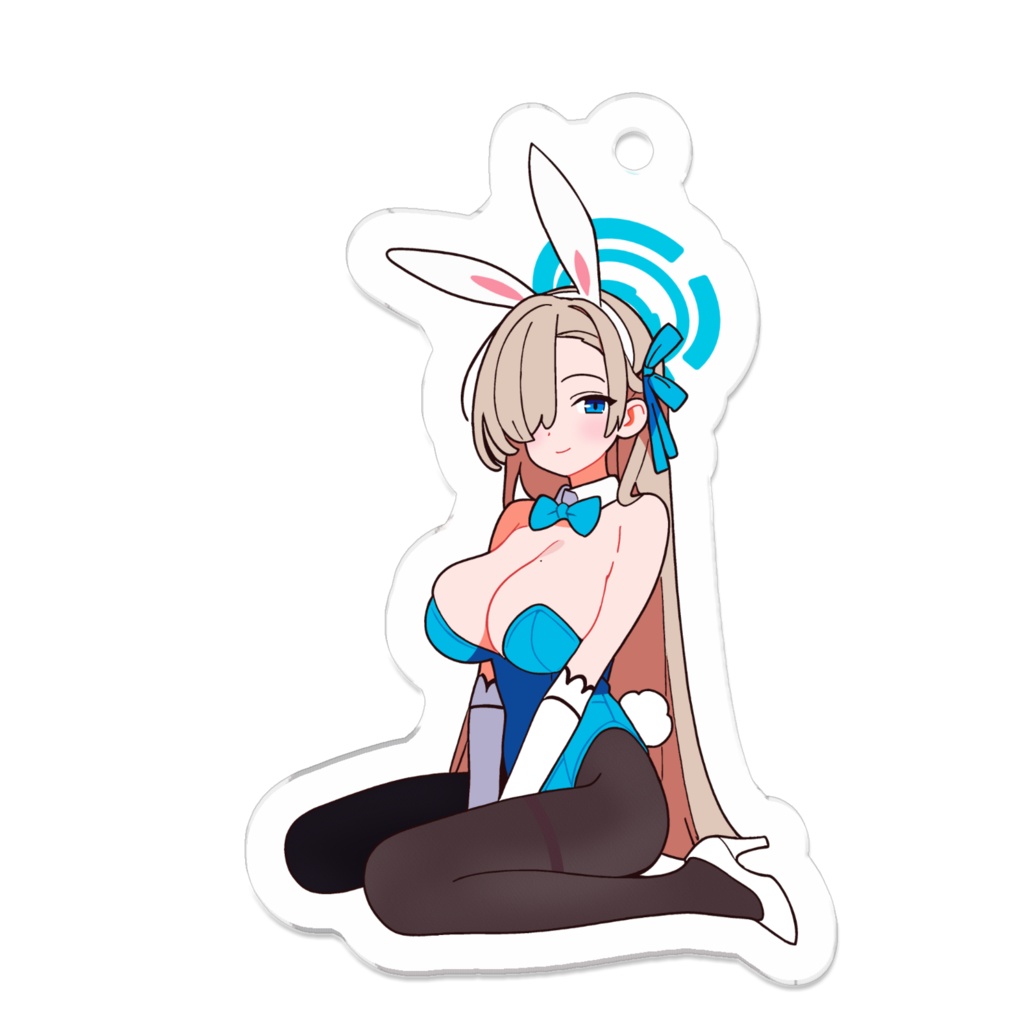 ブルアカ バニーアスナ アクキー