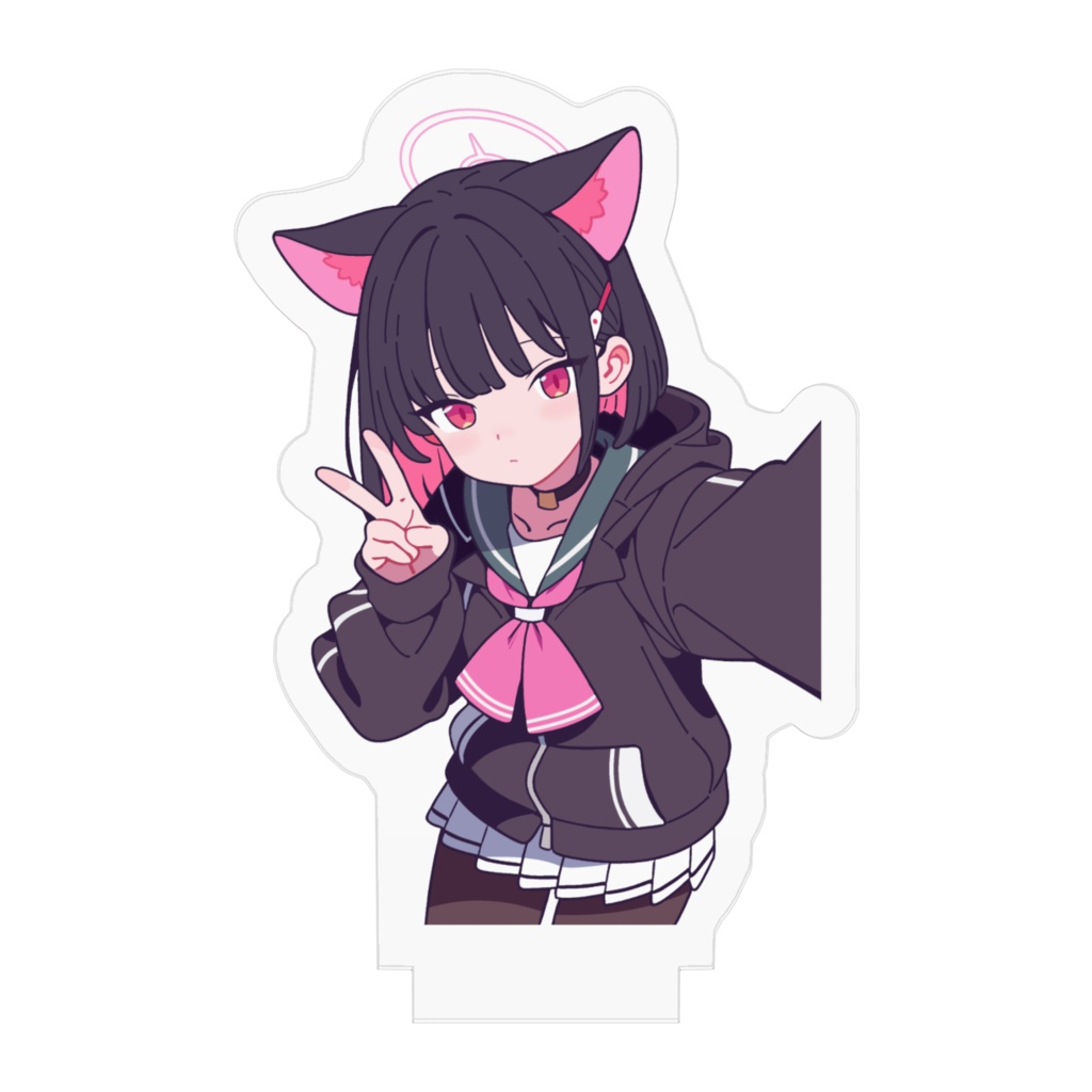 ブルアカ 自撮りカズサ アクリルフィギュア