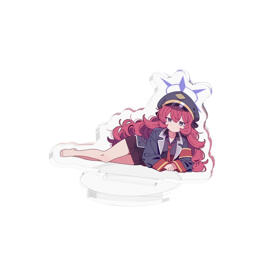 ブルアカ イロハ 寝そべりアクリルフィギュア