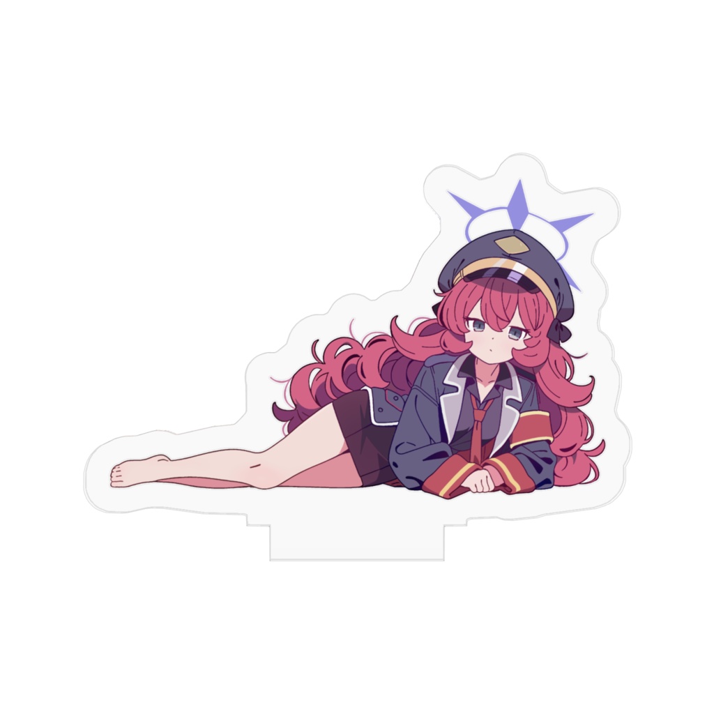 ブルアカ イロハ 寝そべりアクリルフィギュア