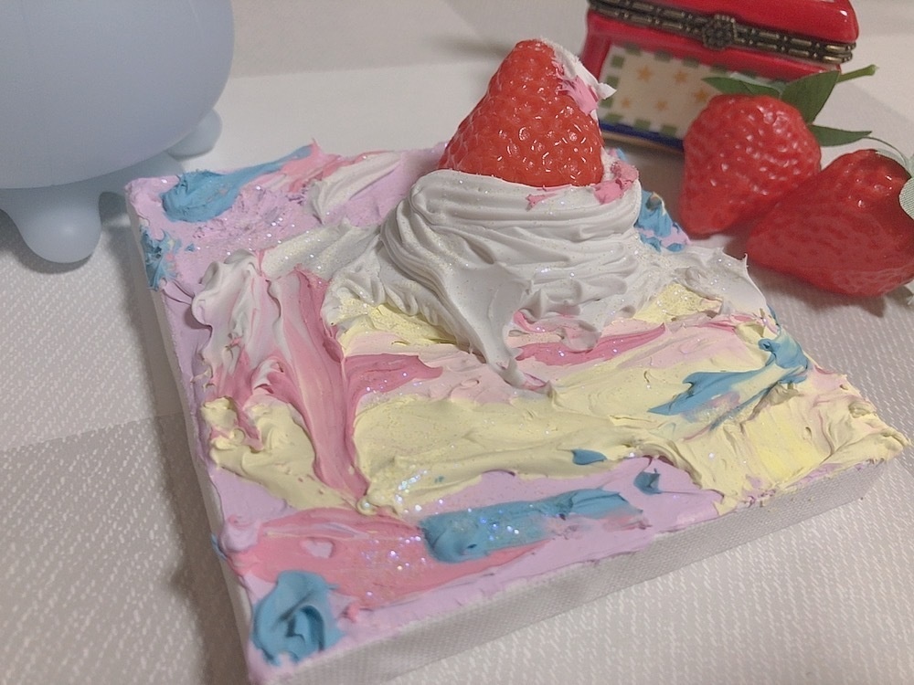 どろどろショートケーキ４切れ目