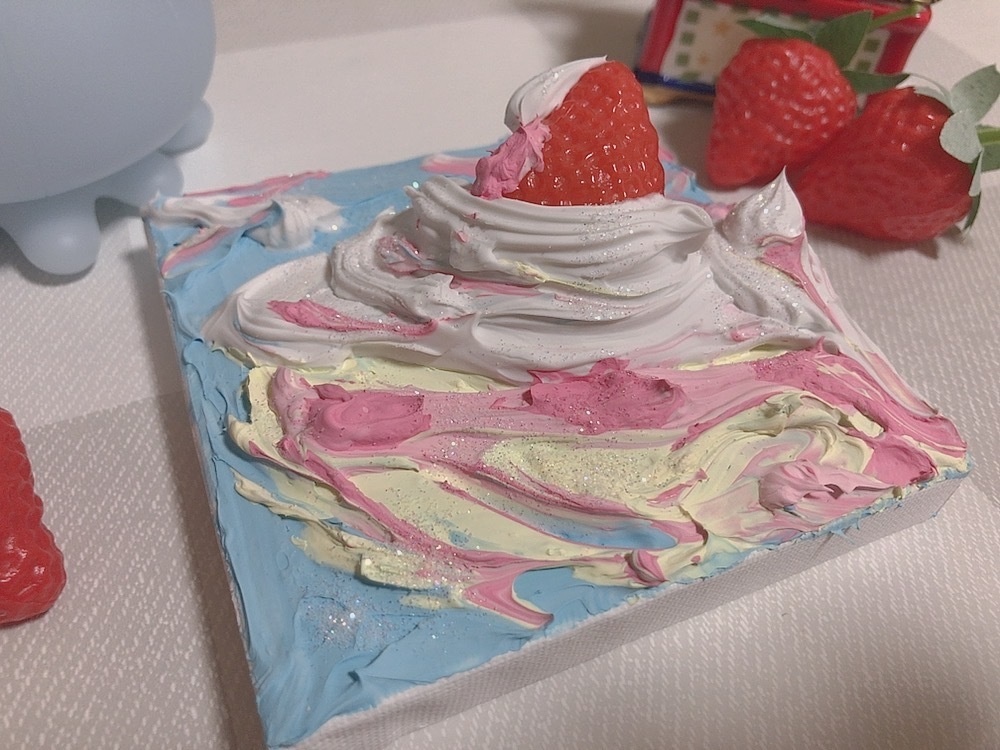 どろどろショートケーキ６切れ目