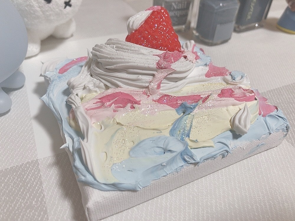 ドロドロショートケーキ７切れ目