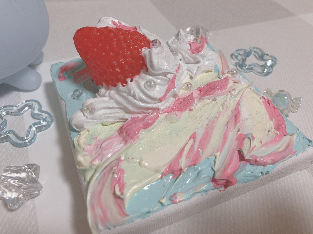 ドロドロショートケーキ８切れ目