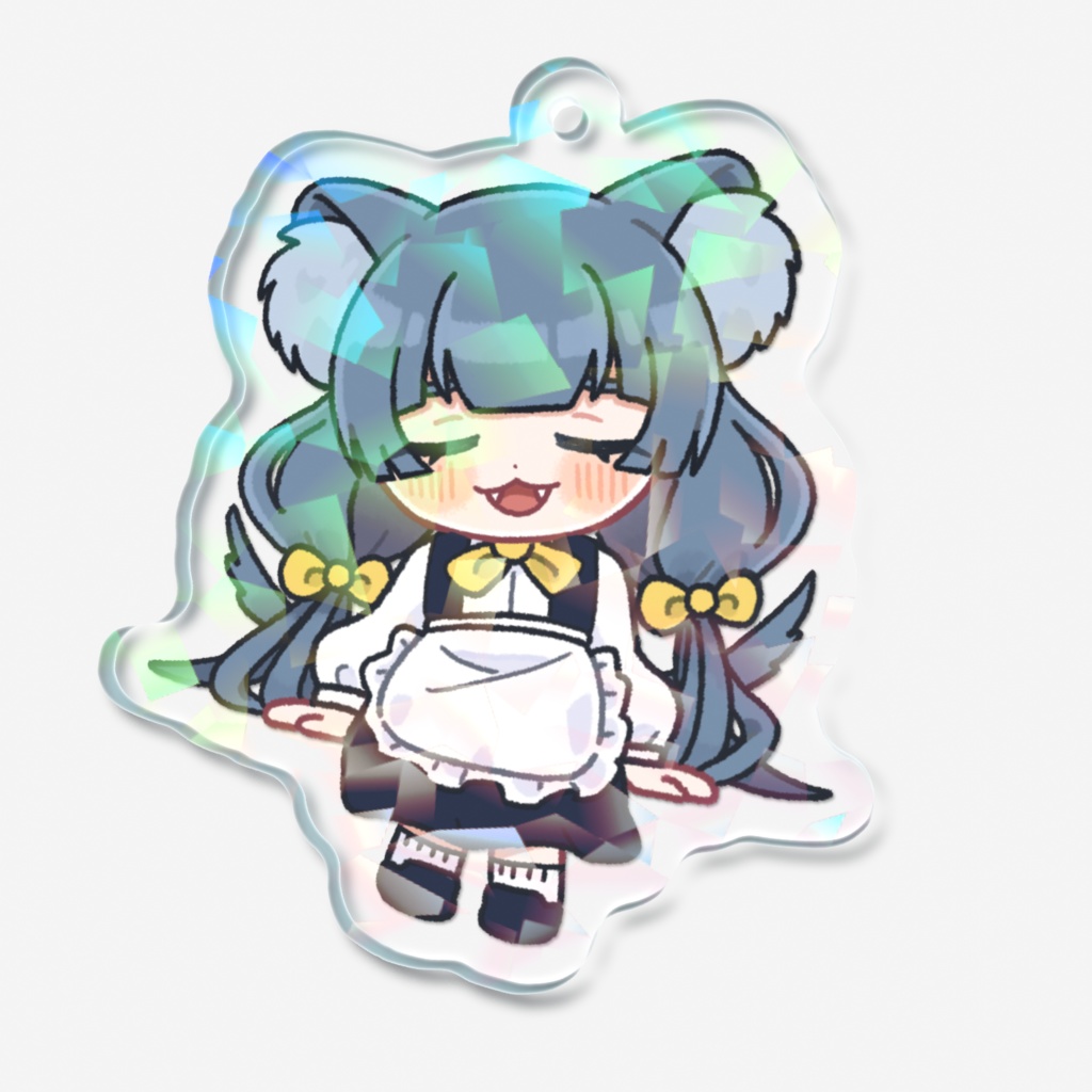 ねむねむちびきぬみホログラムアクリルキーホルダー