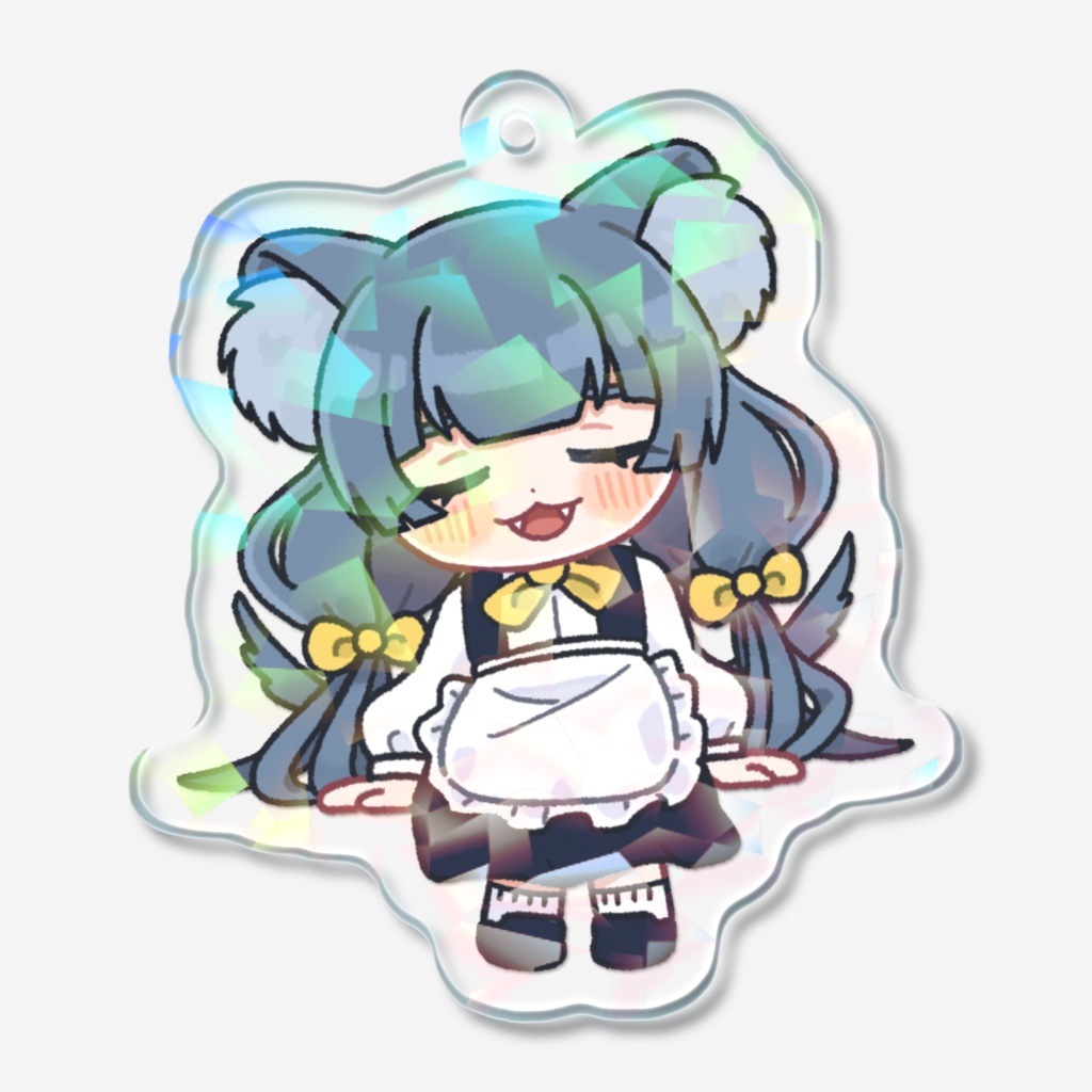 ねむねむちびきぬみホログラムアクリルキーホルダー