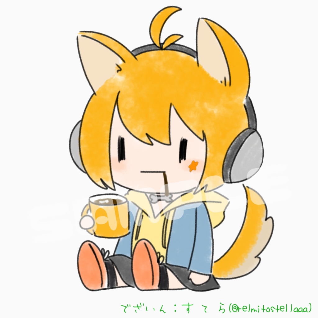 ぽちのこぼしちゃったポーチ