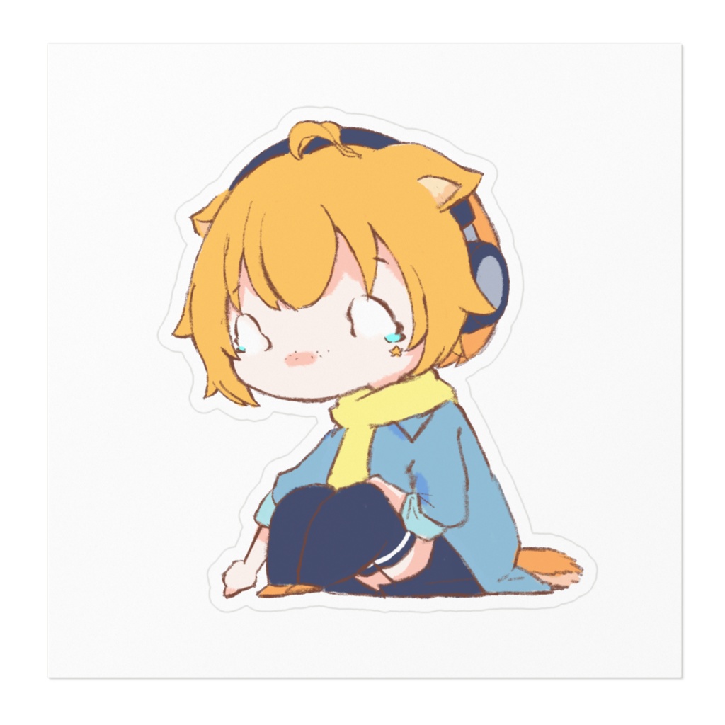 【ステッカー】アップデート待機中…泣