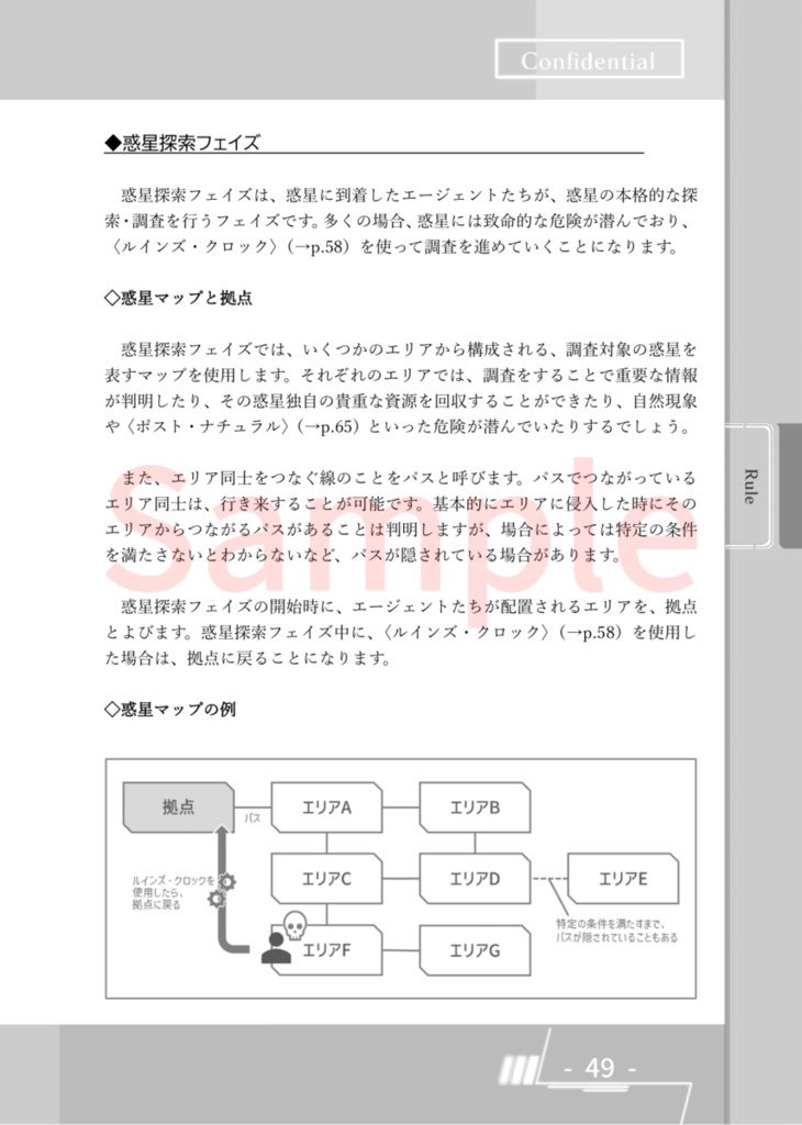 探索遡生RPG リトルログレス・コーポレーション ルールブック【電子版】