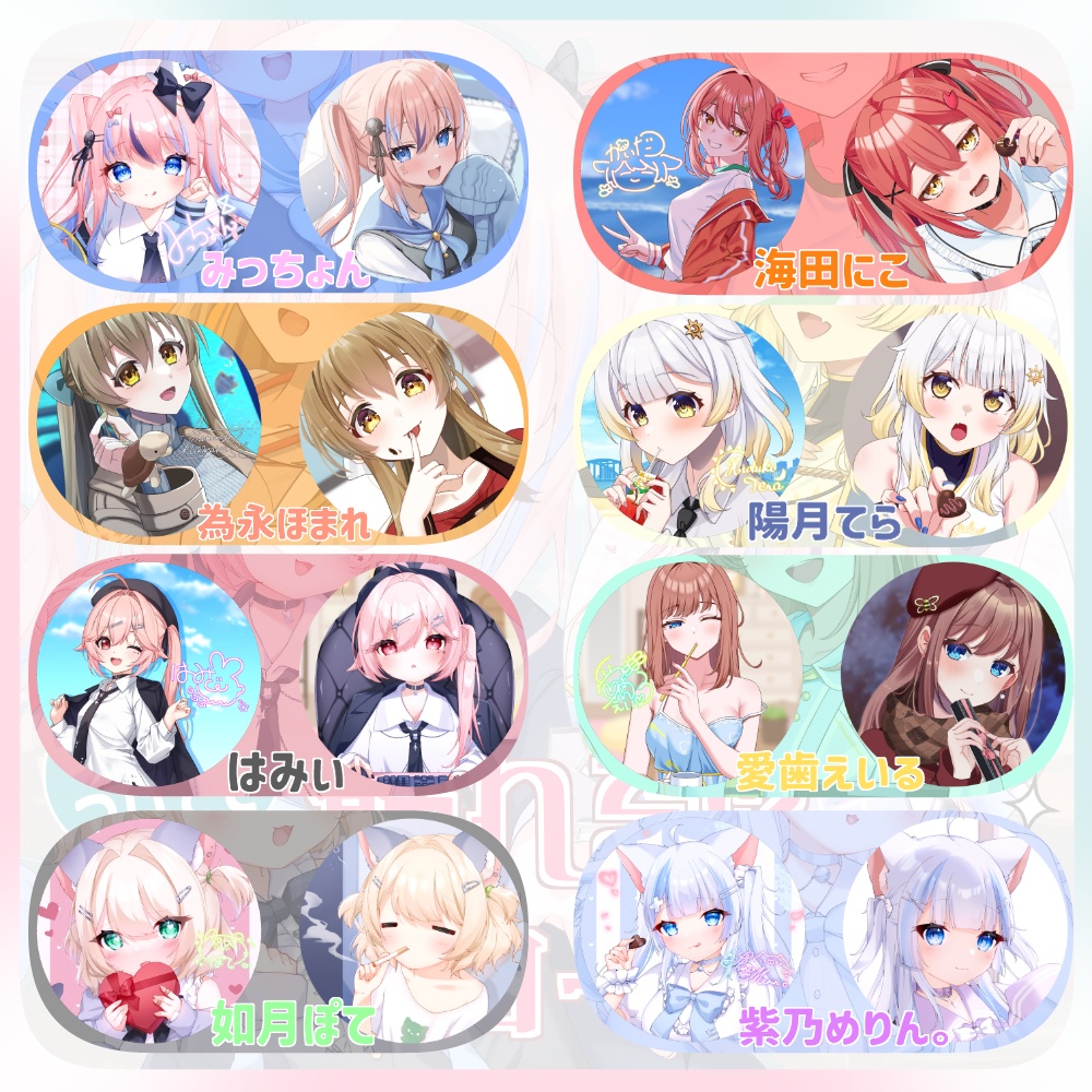 飾れる!両面コースター【台座付き】