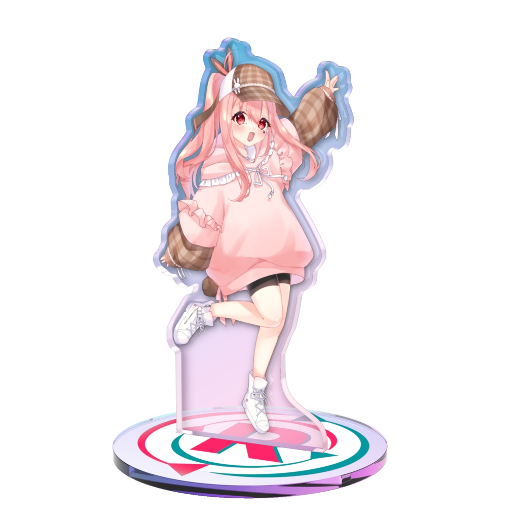 【オーロラ仕様】[はみぃ] アクリルスタンド キラキラ輝く♪ [はみぃ] オーロラアクスタ