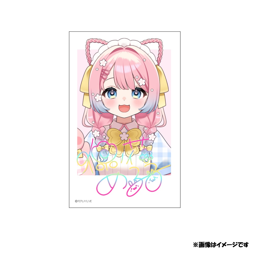 『常設』デジタルサイン入りチェキ