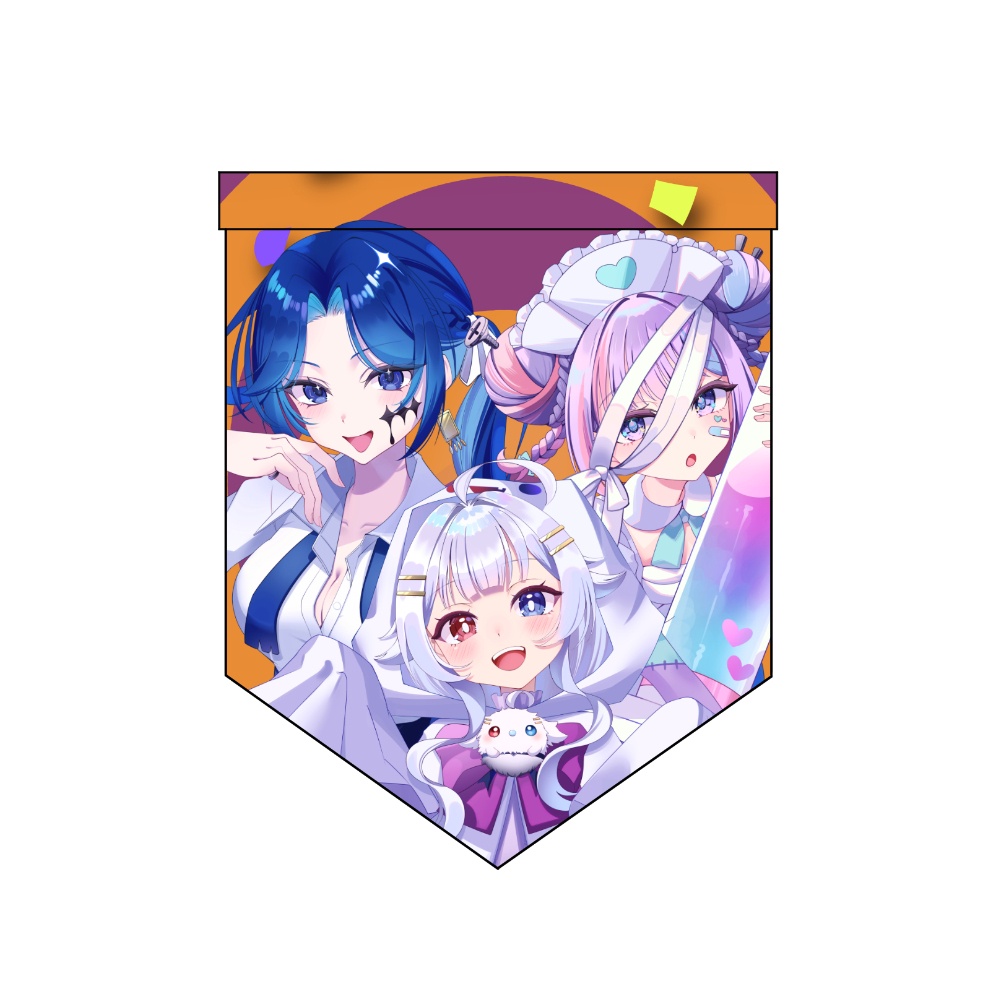 🎃ハロウィン限定グッズ🎃【モーティ・アストラベータ&白描つむぎ&恋青星くらら】