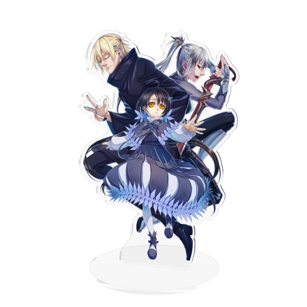 アングラ(仮)3人アクリルフィギュア