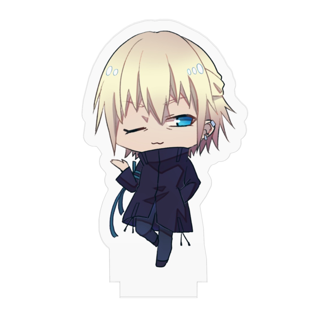 黒衣の男 ミニキャラアクリルフィギュア